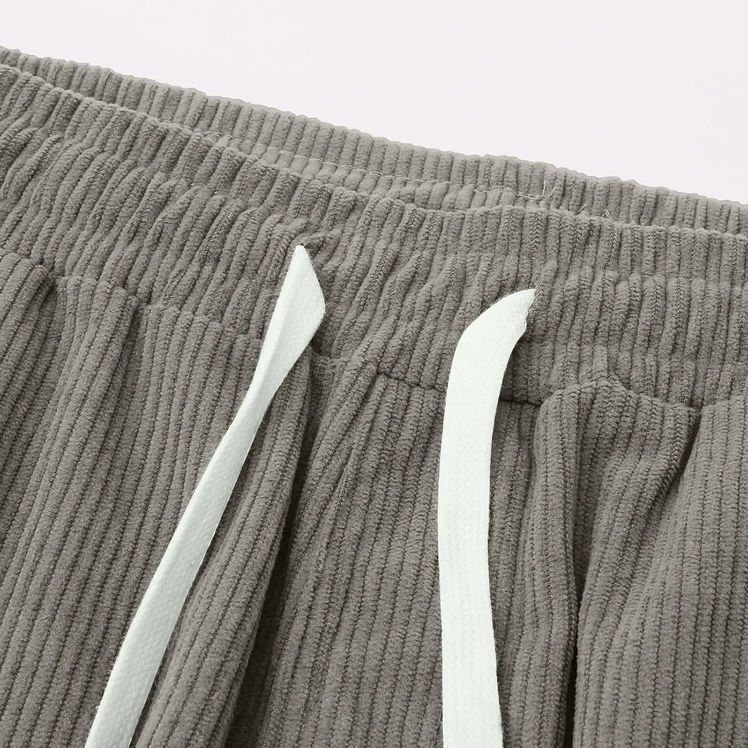 2025 Men's American High Waist Wide Leg Corduroy Casual Sports Pants