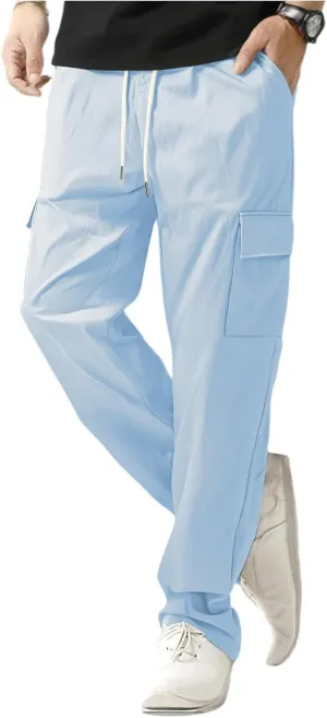 2025 Men's Sports Rope Work Pants Casual Pants
