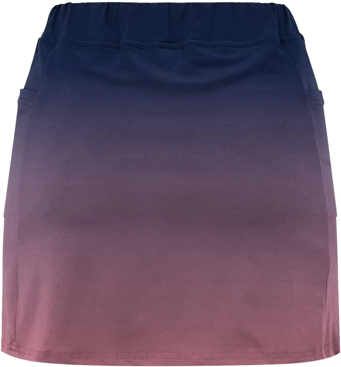 Athletic Skorts for Woman Elastic Tennis Yoga Shorts Hight Waist Solid/Gradient Skirts Tummy Control Skinny Joggers