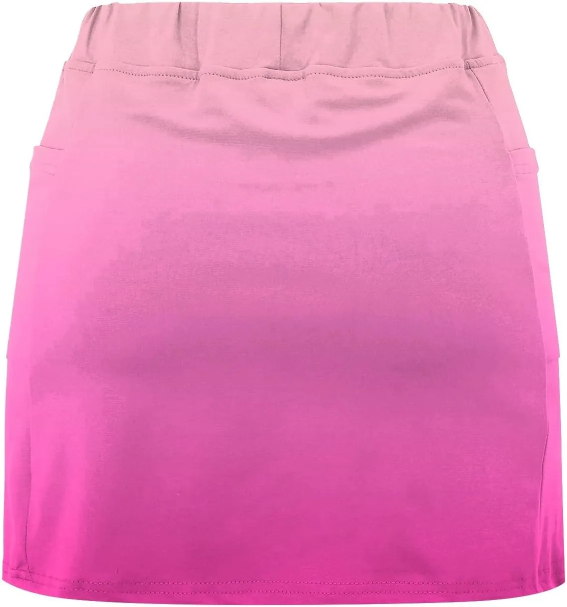 Athletic Skorts for Woman Elastic Tennis Yoga Shorts Hight Waist Solid/Gradient Skirts Tummy Control Skinny Joggers