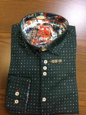 Au Noir TESLA Dress Shirt Navy