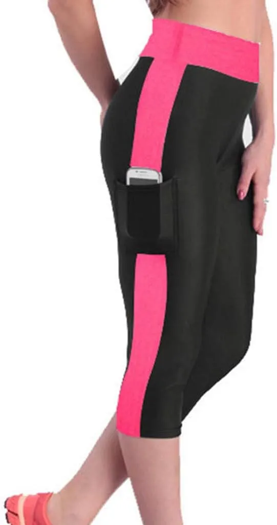 Black Leggings Women Workout Leggings Capris Side Women's Yoga Pants Halloween Leggings for Women Plus Womens Yoga