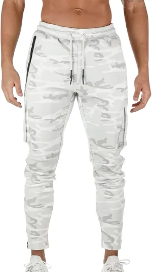 Cargo Sweatpants for Men Mens Lounge Pants Elastic Waist Jogger Sports Pants Drawstring Sports Trousers Men's Casual