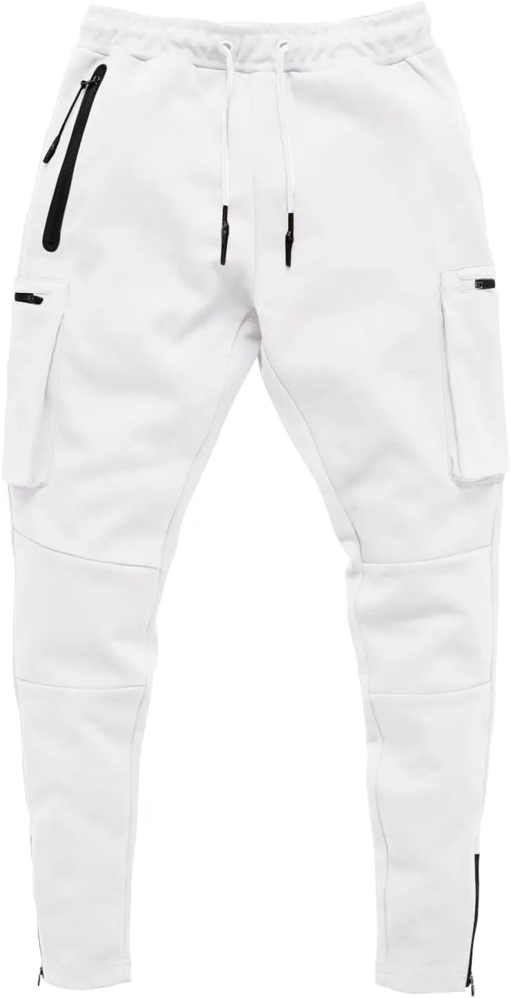 Cargo Sweatpants for Men Mens Lounge Pants Elastic Waist Jogger Sports Pants Drawstring Sports Trousers Men's Casual