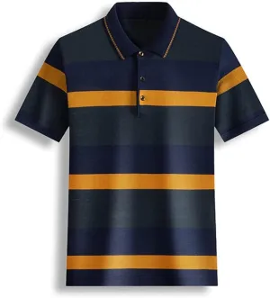 Clothing Streetwear Casual Shirt Men's Shirt Striped Short Sleeve