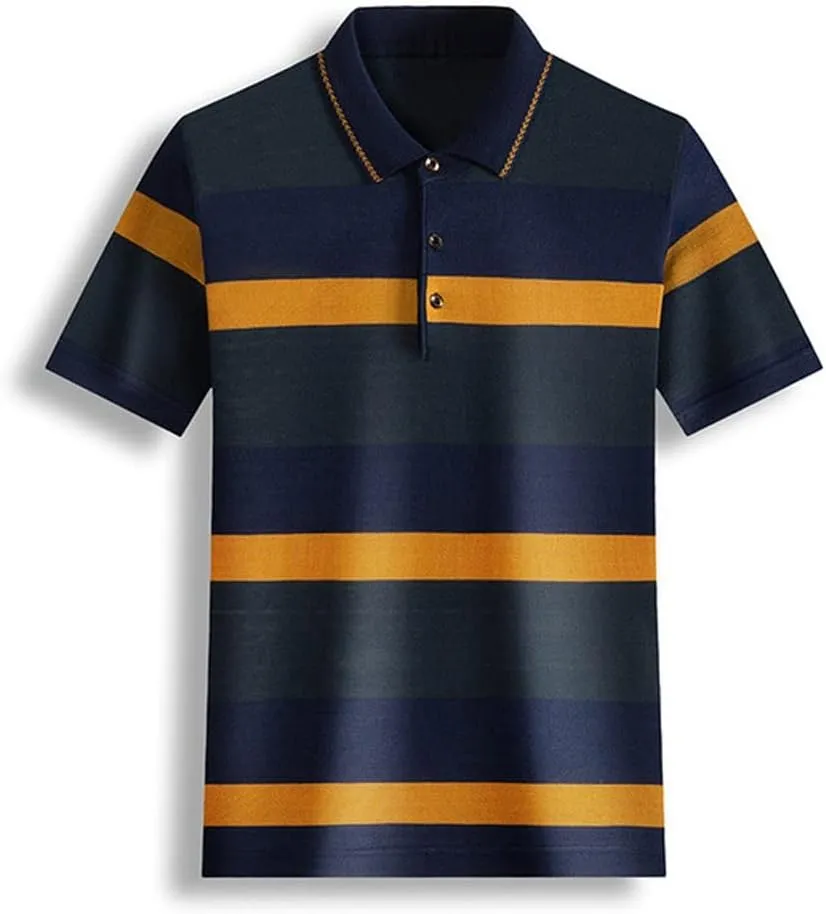 Clothing Streetwear Casual Shirt Men's Shirt Striped Short Sleeve