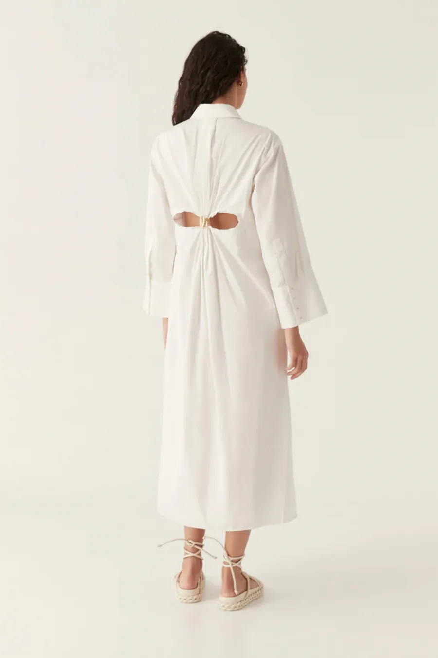 Coexistence Oversized Kaftan Ivory