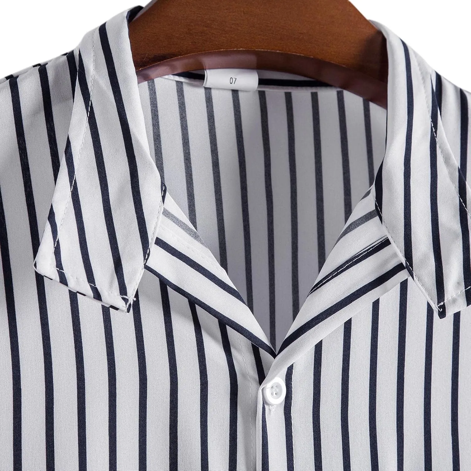 Cotton T-Shirt Shirt Sleeve Casual Blouse Printed Short Mens Men's Blouse Fit Shirt