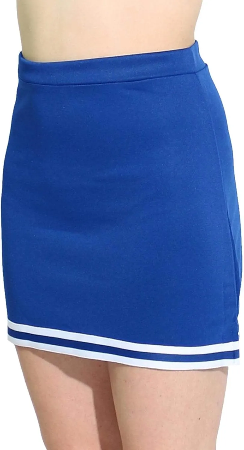 Danzcue Womens A-Line Cheerleaders Uniform Skirt