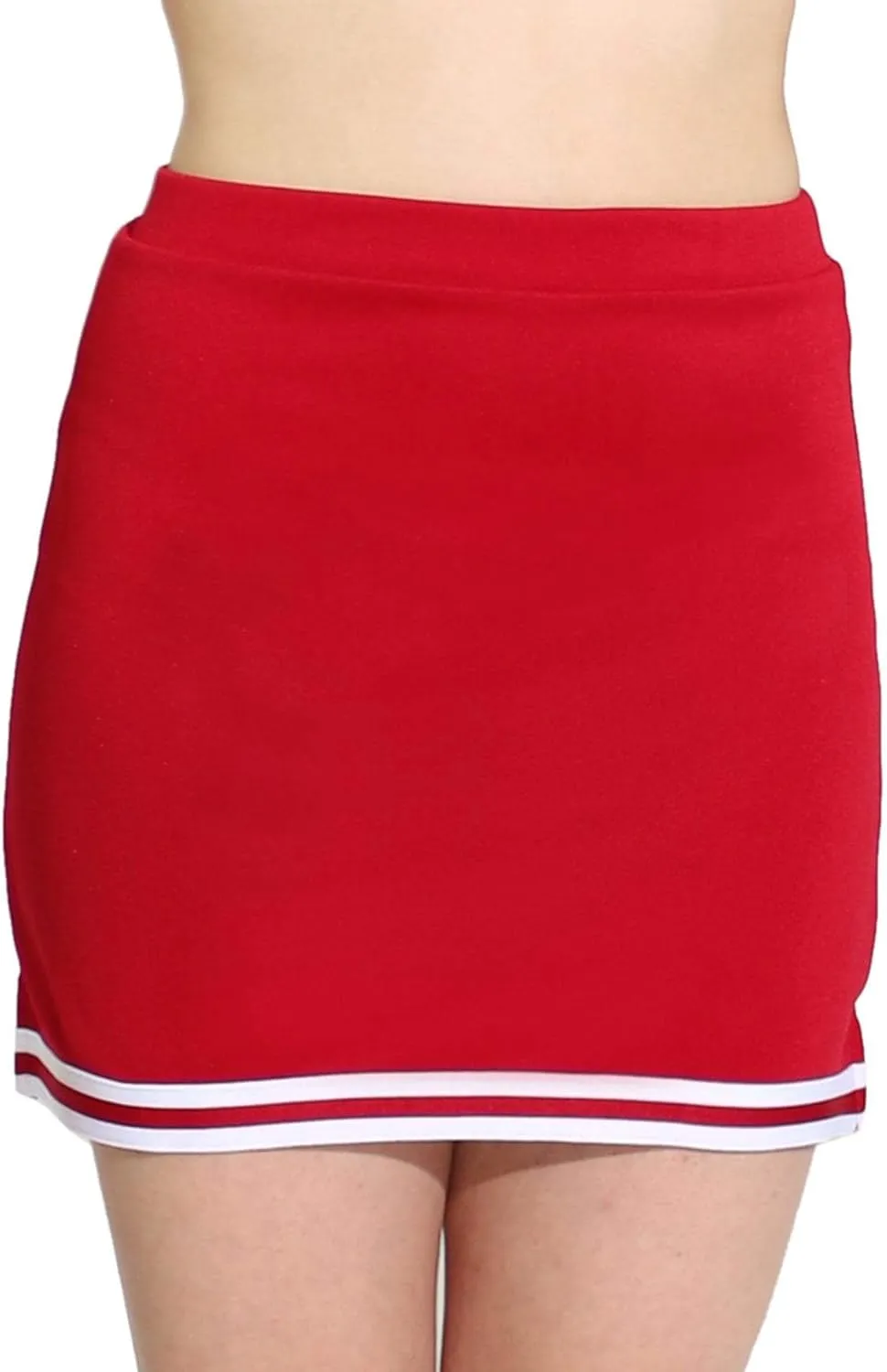 Danzcue Womens A-Line Cheerleaders Uniform Skirt