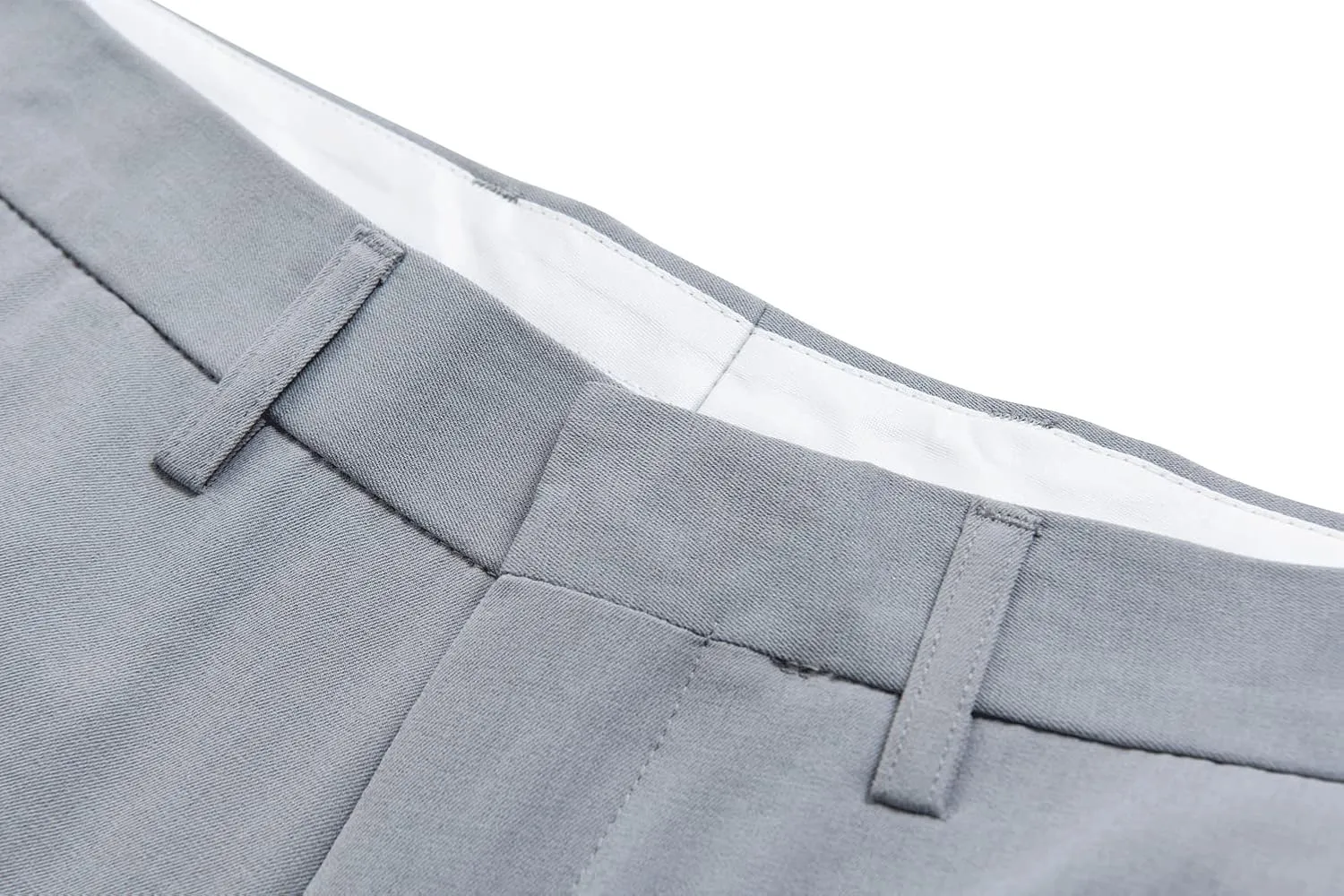 ESSYSHE Men??s Cropped Slim Fit Dress Pants Tapered Ankle Dress Pants Suit Pants