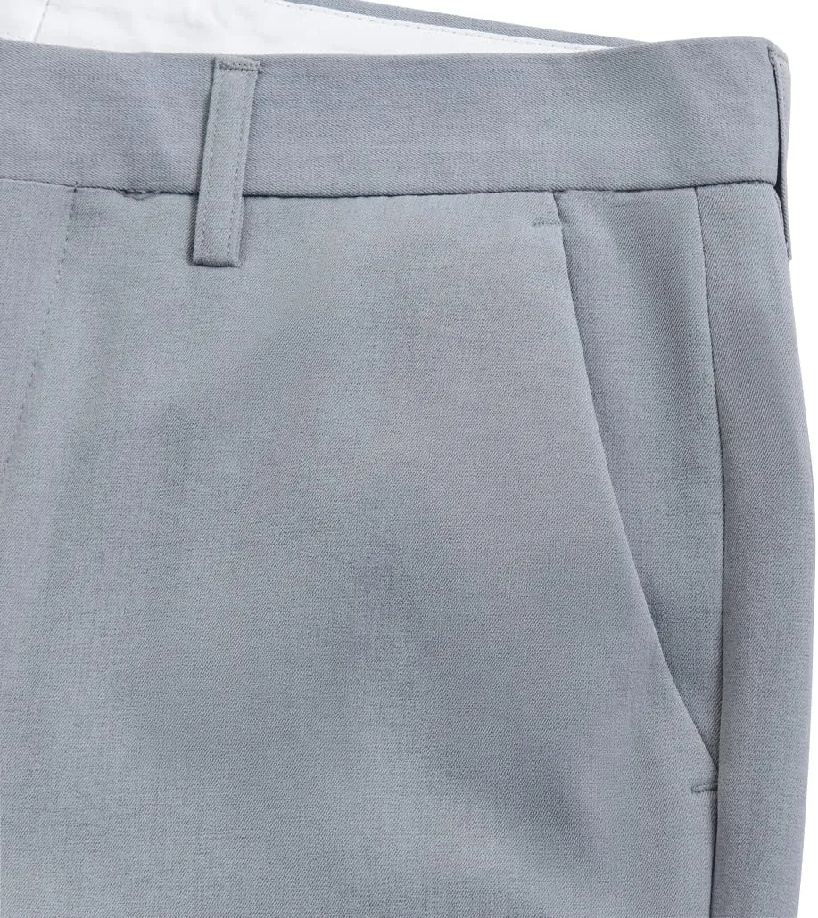 ESSYSHE Men??s Cropped Slim Fit Dress Pants Tapered Ankle Dress Pants Suit Pants