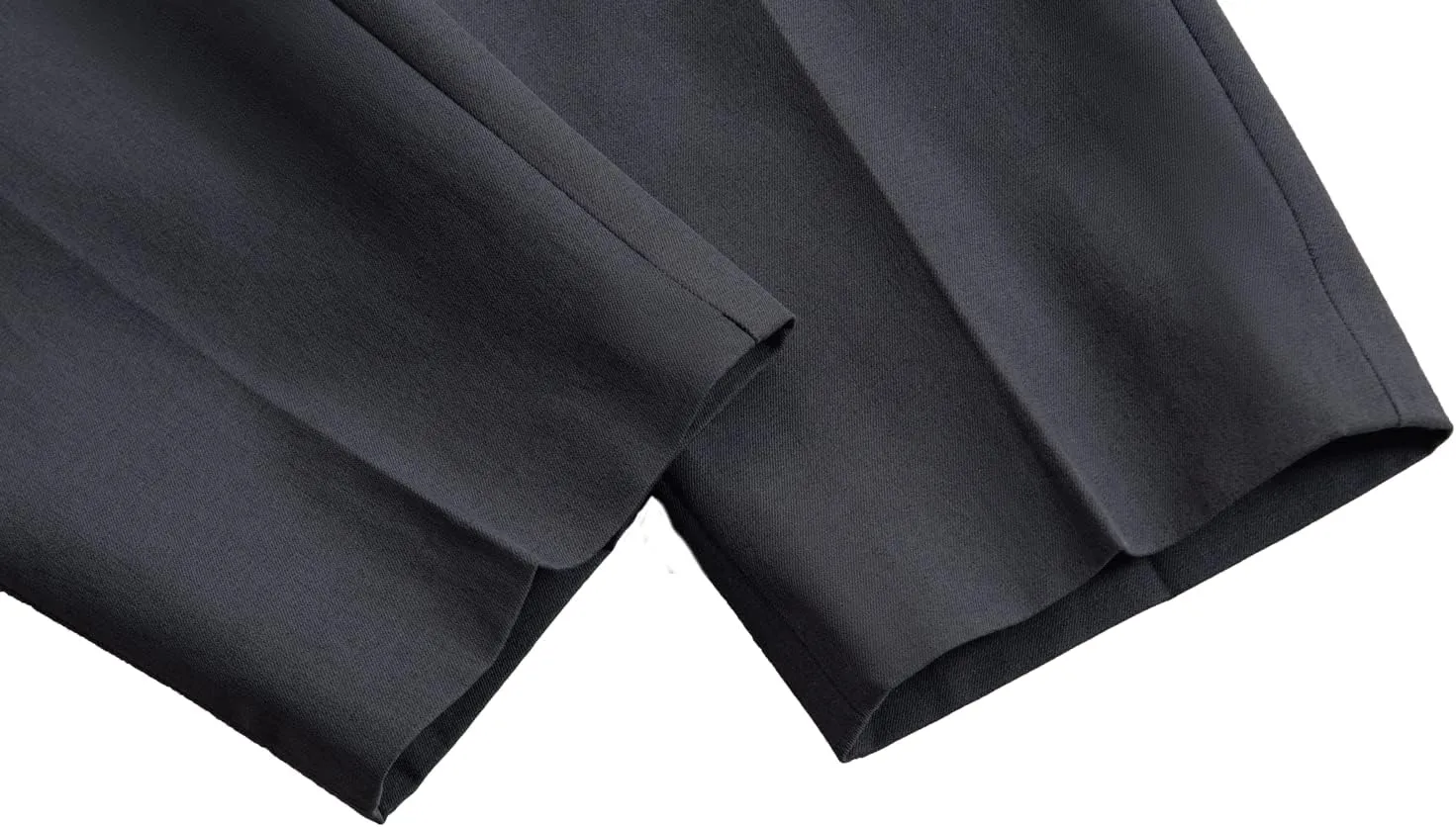 ESSYSHE Men??s Cropped Slim Fit Dress Pants Tapered Ankle Dress Pants Suit Pants