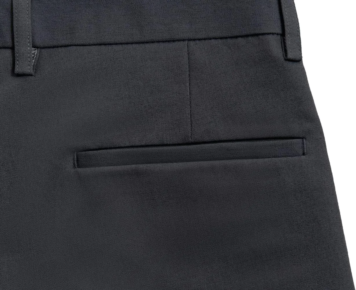 ESSYSHE Men??s Cropped Slim Fit Dress Pants Tapered Ankle Dress Pants Suit Pants