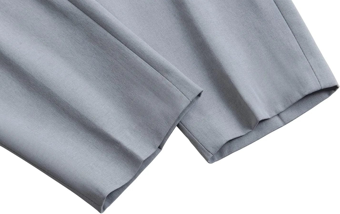 ESSYSHE Men??s Cropped Slim Fit Dress Pants Tapered Ankle Dress Pants Suit Pants