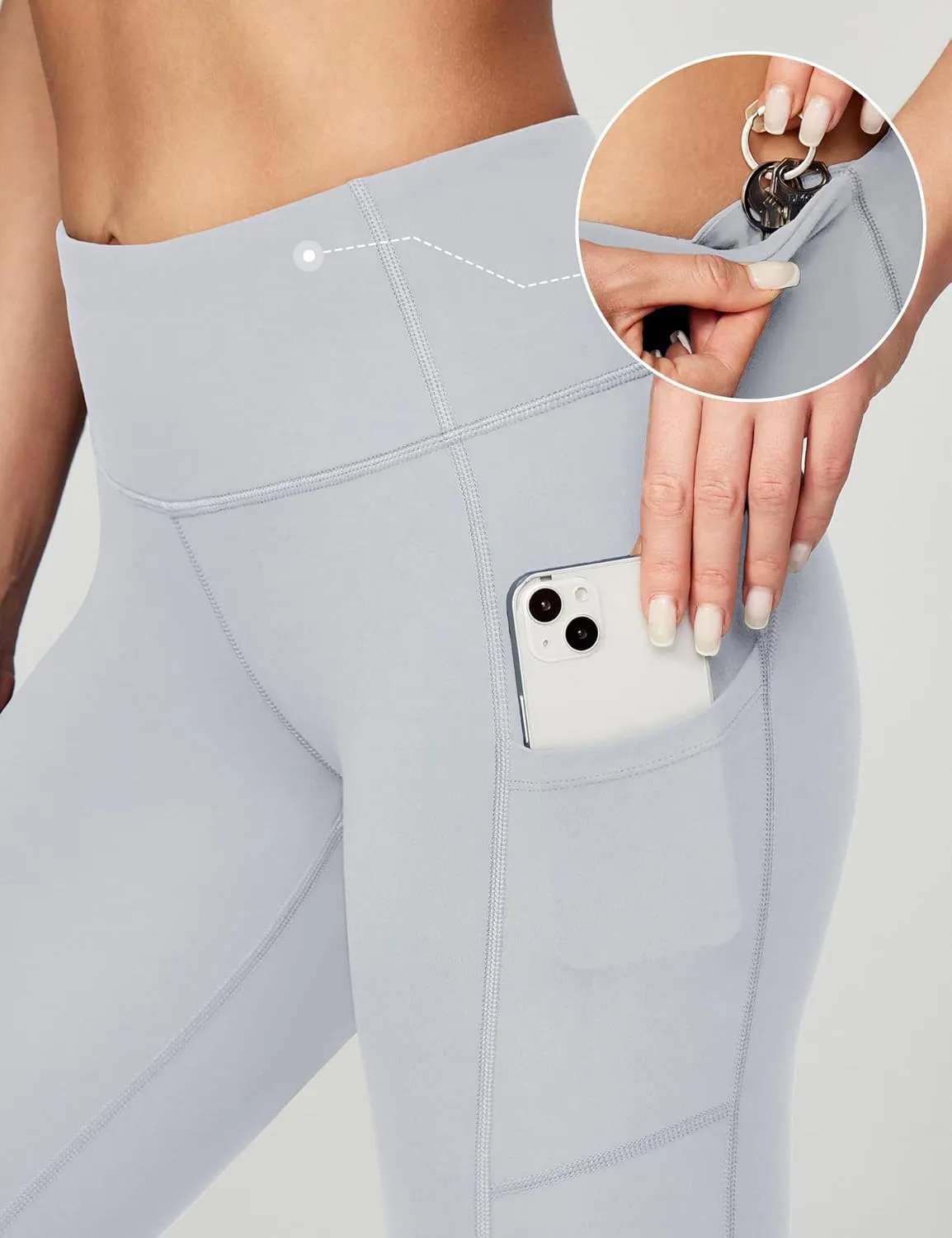 Ewedoos Women's Yoga Pants with Pockets Leggings for Women Tummy Control Workout Leggings for Women Compression Leggings