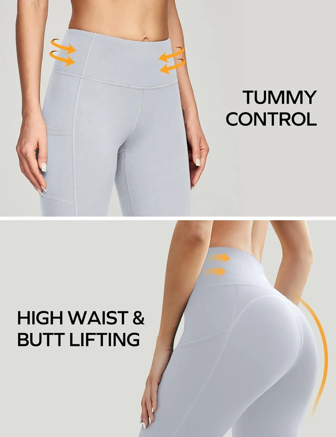 Ewedoos Women's Yoga Pants with Pockets Leggings for Women Tummy Control Workout Leggings for Women Compression Leggings
