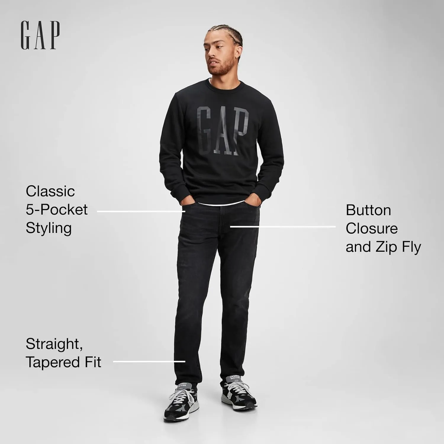 GAP Straight Taper Fit Jeans