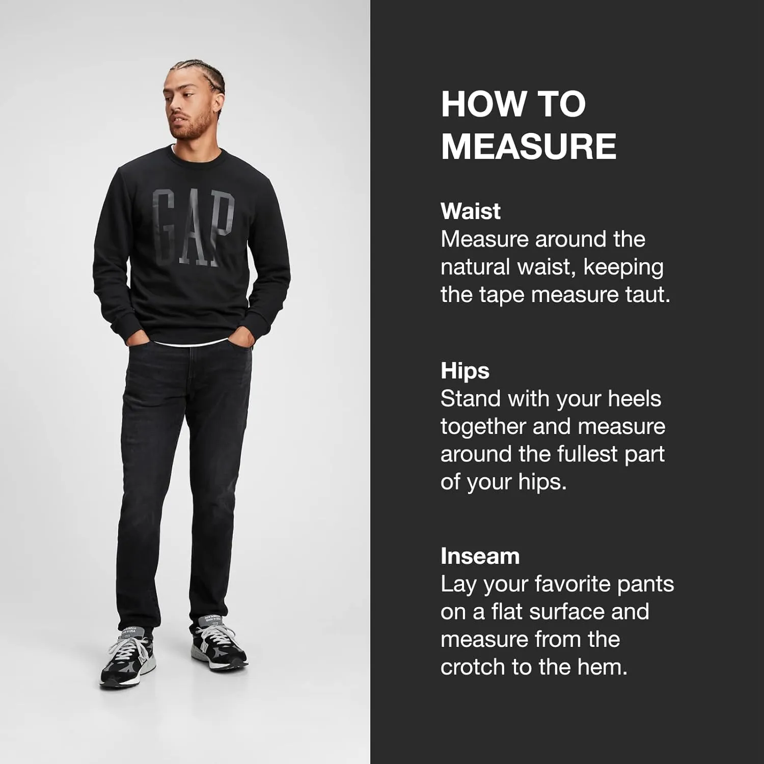 GAP Straight Taper Fit Jeans