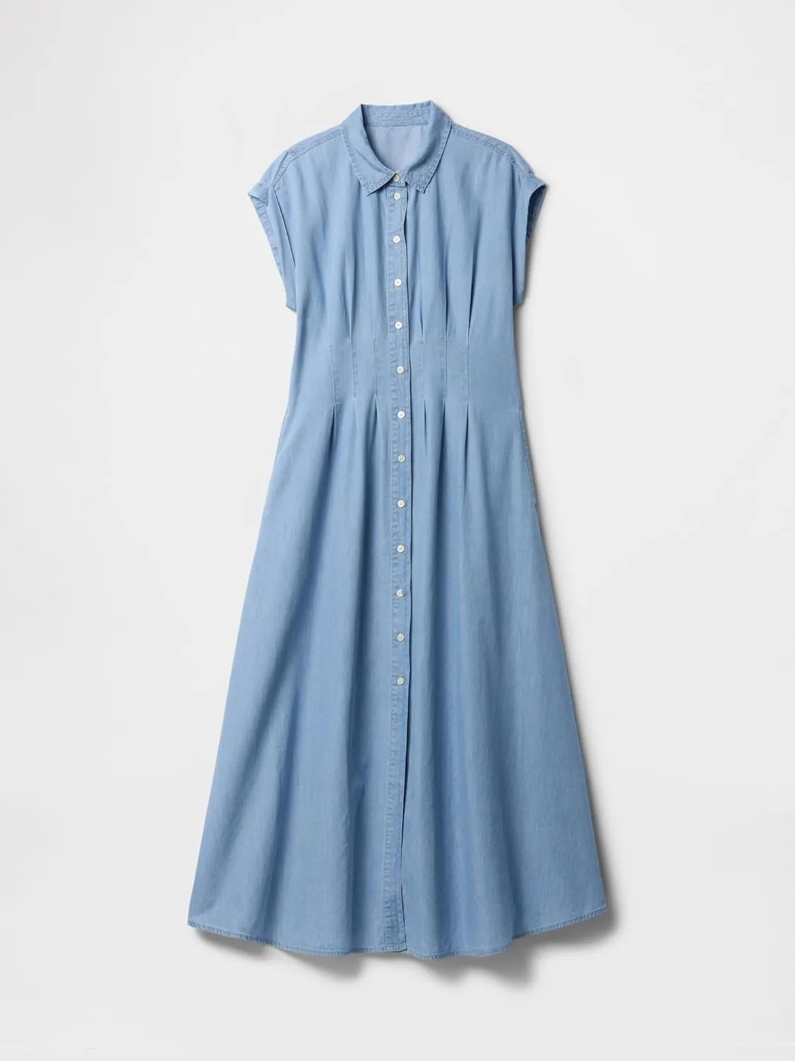 GAP Women's Maxi Shirt Dress