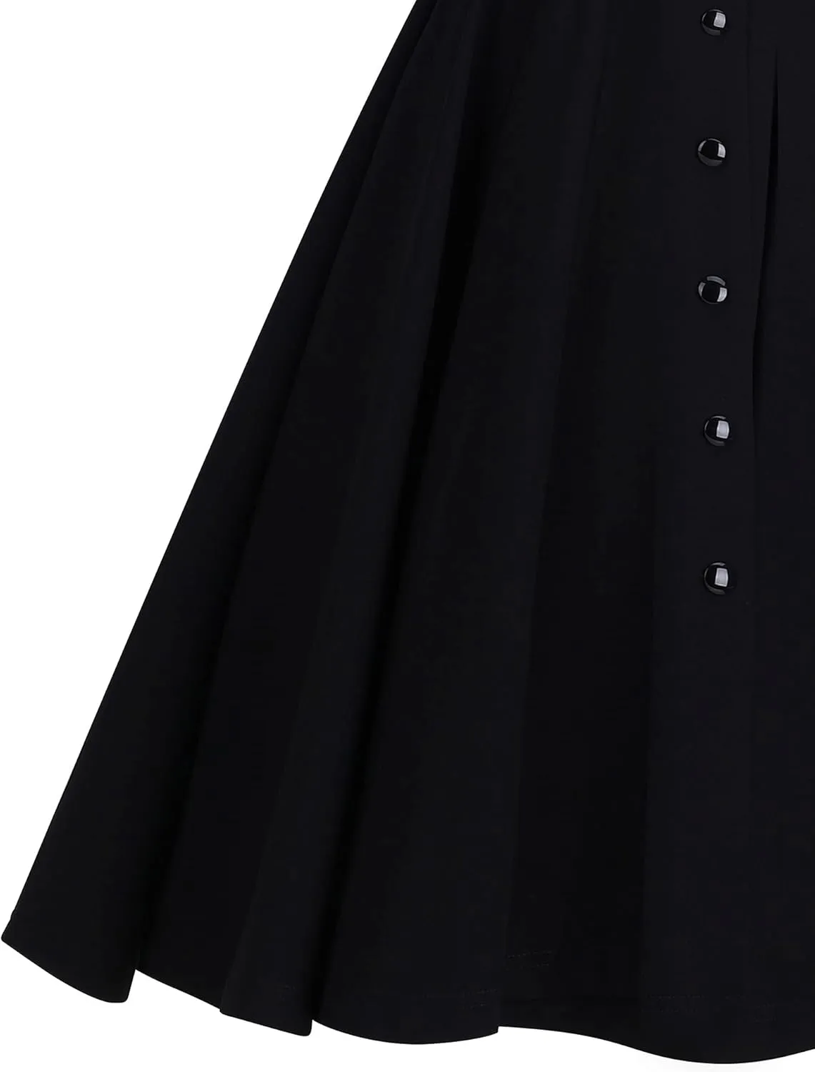 GownTown 1950 Women Dress Midi Shirt Dress Cocktail Dress with Belt