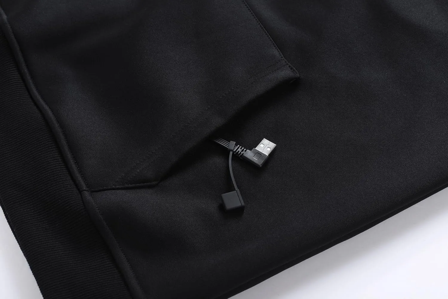 Heated Jacket, Heated Hoodies for Men&Women Lightweight Winter Warm USB Electric Outdoor Sweatshirts Jackets Unisex