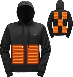 Heated Jacket, Heated Hoodies for Men&Women Lightweight Winter Warm USB Electric Outdoor Sweatshirts Jackets Unisex