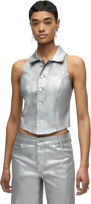HUDSON Women's Denim Halter Vest