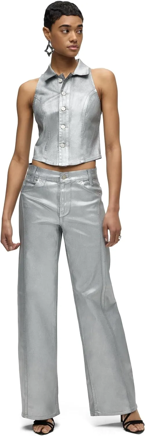 HUDSON Women's Denim Halter Vest