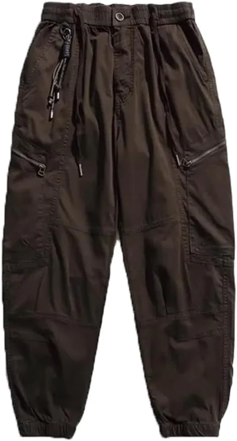 Japanese Streetwear Casual Sports Cargo Pants Men Clothing Trousers Sweatpants