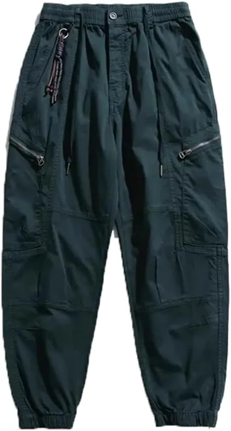 Japanese Streetwear Casual Sports Cargo Pants Men Clothing Trousers Sweatpants