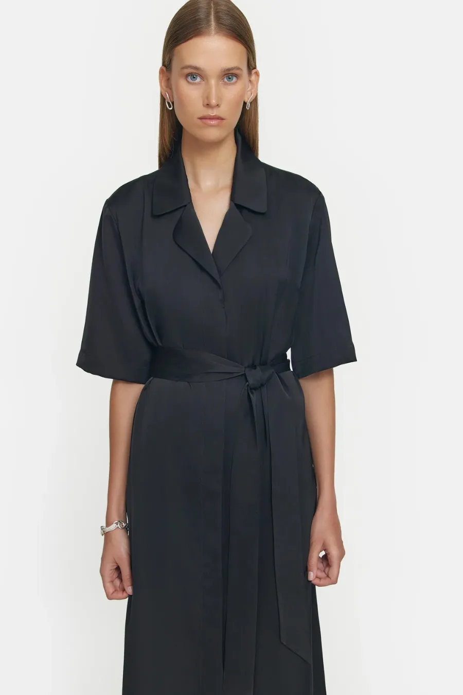 Juilliard Shirt Dress Black