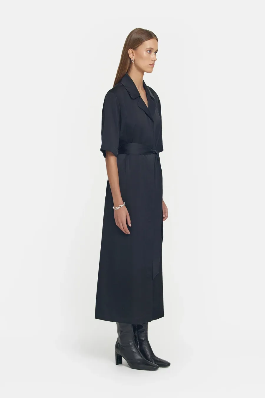 Juilliard Shirt Dress Black