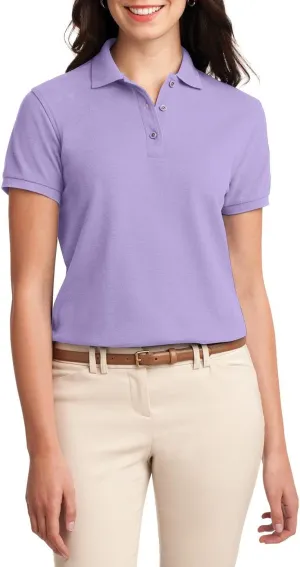 JustBlanks Polo Shirt for Women Short-Sleeves Polo Shirt Polo Tee Womens Polo Shirt Lightweight Golf Polo Shirt