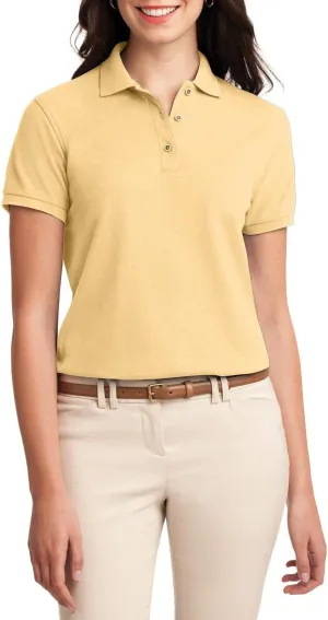 JustBlanks Polo Shirt for Women Short-Sleeves Polo Shirt Polo Tee Womens Polo Shirt Lightweight Golf Polo Shirt