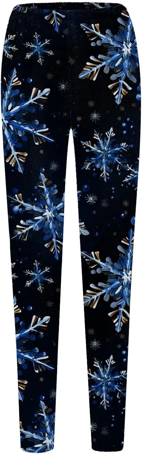 Leather Leggings for Women Leggings Artistic Splash Printed Soft Stretchy Pants Leather Leggings Tummy Control Soft