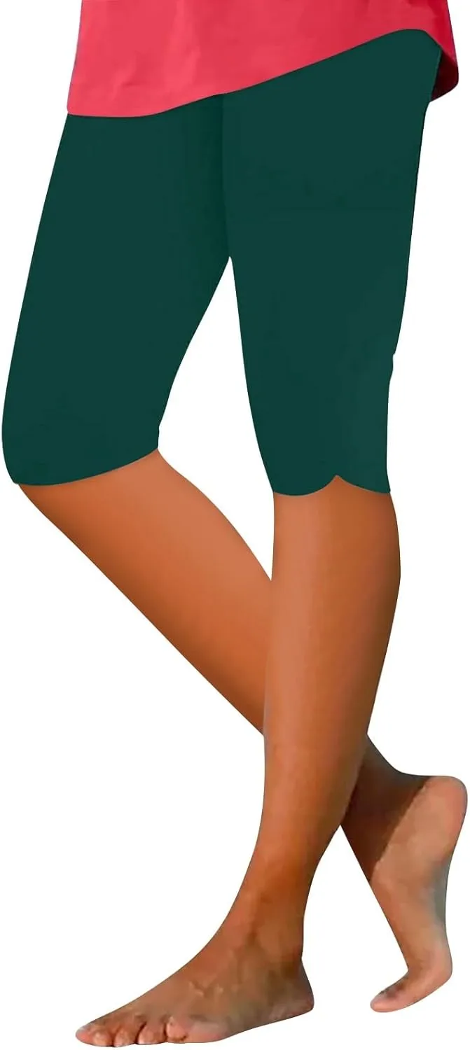 Leggings for Women Workout Casual Stretch Leggings Trousers Summer Elastic Pants Athletic Sweatpants