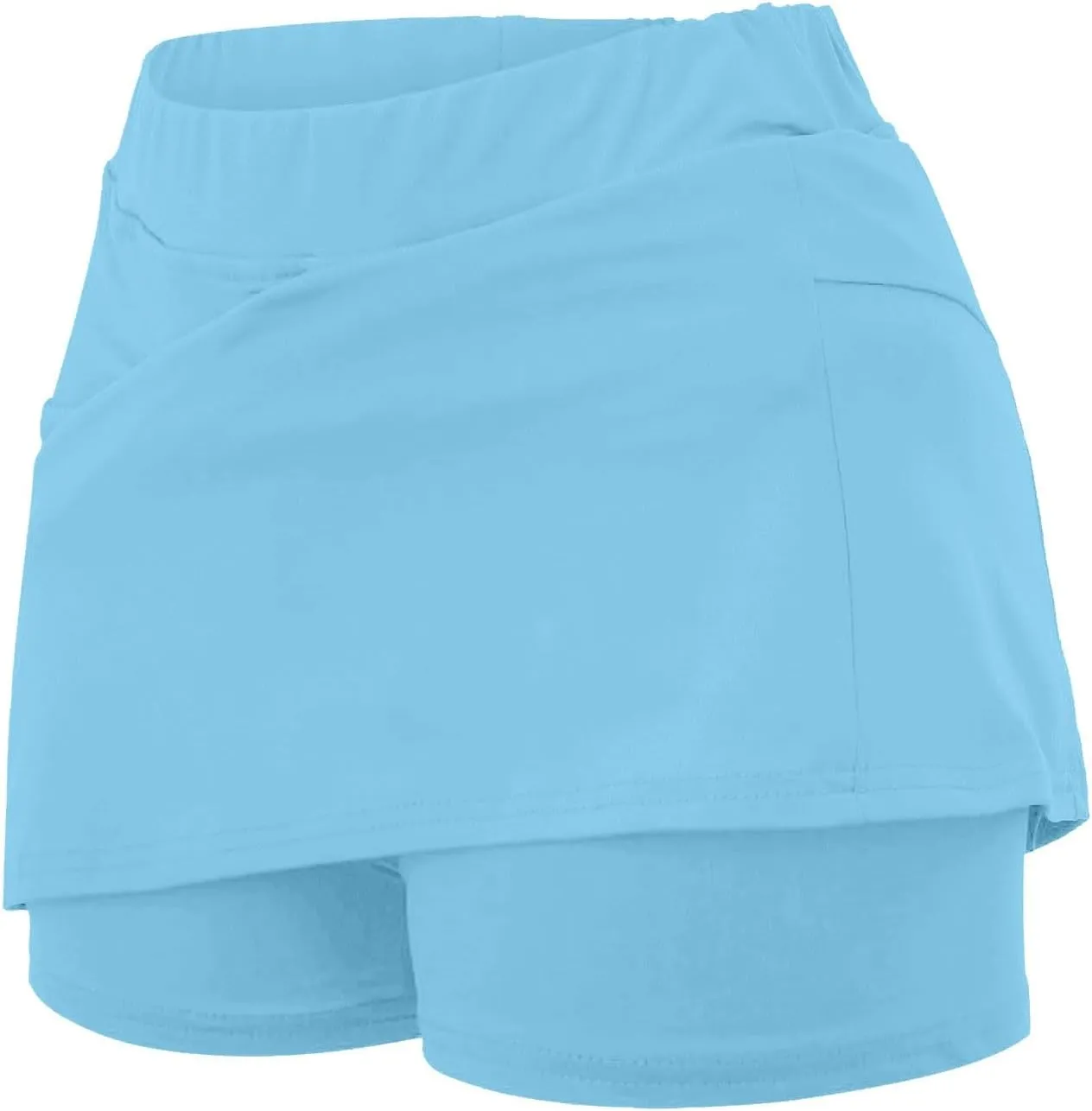 Lightweight High Waist Mid Waist Culottes Short Skirts Skinny Pants Mid Waist Tennis Skirts Lightweight Skirt