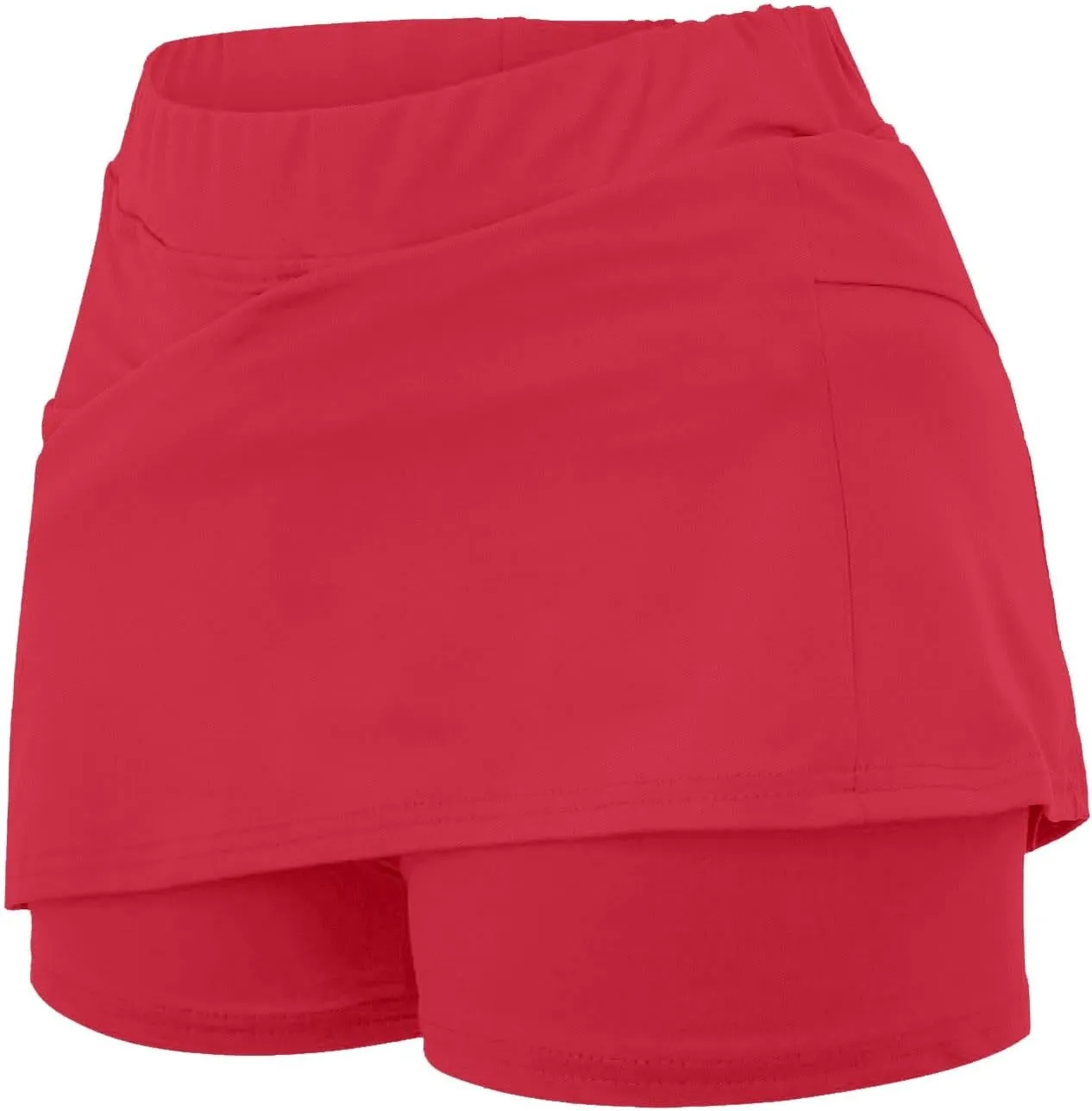 Lightweight High Waist Mid Waist Culottes Short Skirts Skinny Pants Plus Size Skorts for Women High Waist Swim