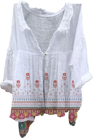 Linen Button Down Shirt Women Natural Autumn Fragrant Fabric Shirt Flannel Shirt Women Shirts for Women Linen Pants