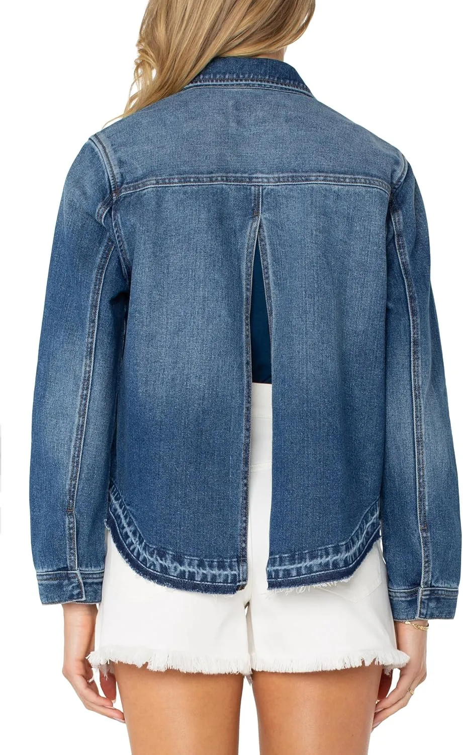 Liverpool Women's Split Back Denim Shirt Jacket