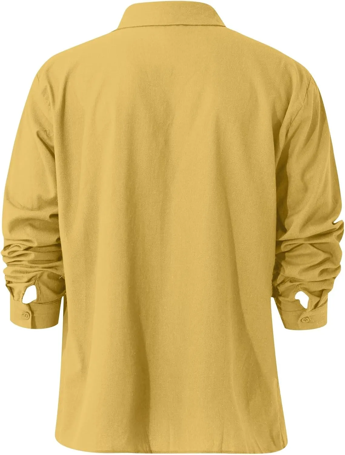 Men Classic Fit Shirt Long Sleeve Button Down Casual Work Shirt Shirt for Beach Summer Wedding Shirt Plus Size