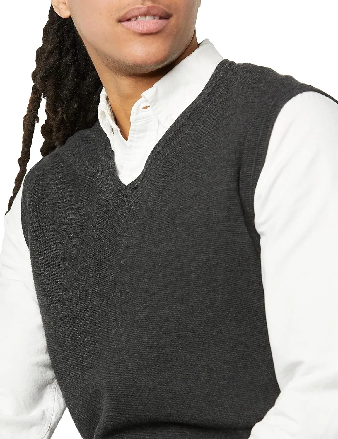Men's 3D Knitted V-Neck Vest