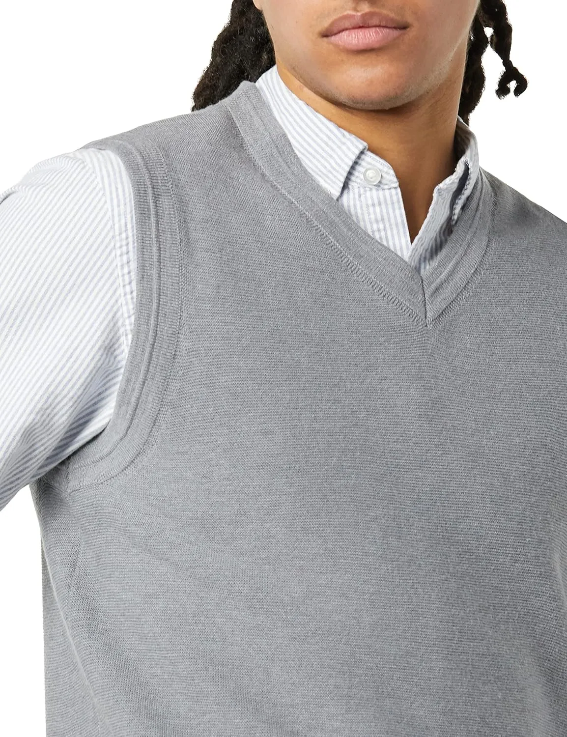 Men's 3D Knitted V-Neck Vest