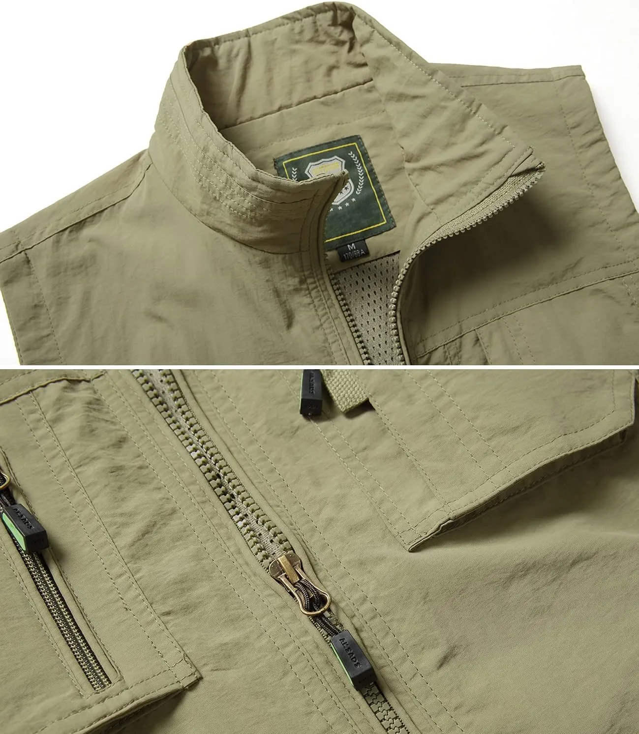 Men's Casual Outdoor Lightweight Vest Quick Dry Fishing Hunting Photo Sleeveless Vest with Pockets