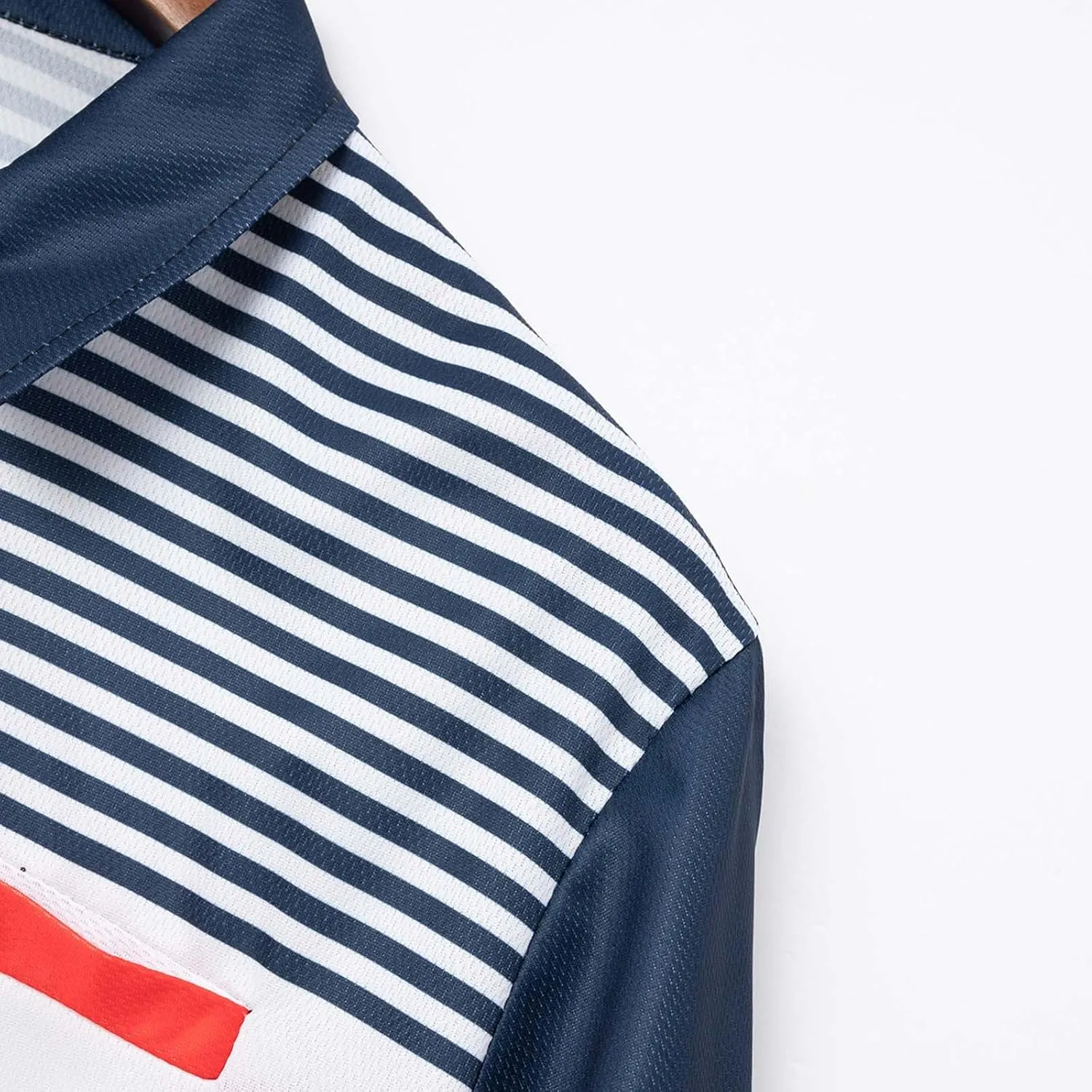 Mens Casual Polo Shirts Short Sleeve Casual Work Shirt Fashion Golf Shirt Classic Striped Collared Slim Fit T-Shirt