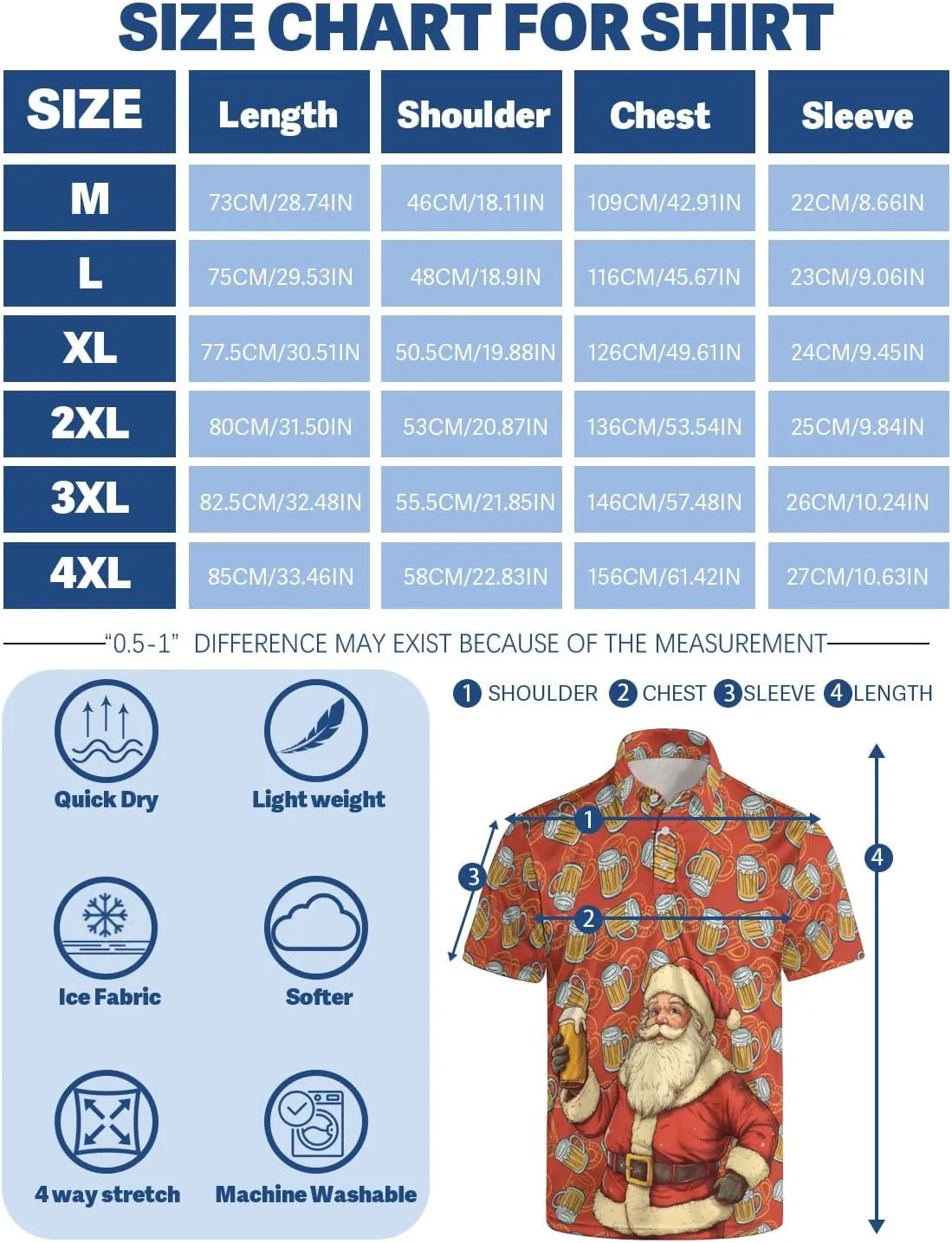 Mens Golf Shirt Performance Moisture Wicking Polo Shirt Collared Short Sleeve Golf Polo Shirt