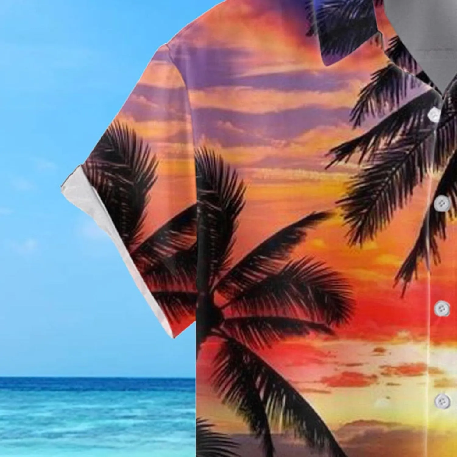 Men's Hawaiian Shirt Printed Casual Shirt Custom Hawaiian Shirt Men's Hawaiian Shirt 2024 Hawaiian Shirts for Men's