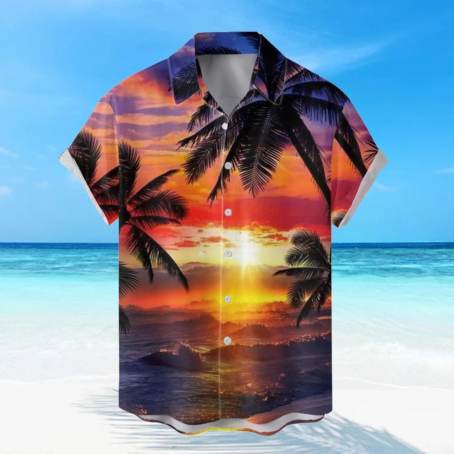 Men's Hawaiian Shirt Printed Casual Shirt Custom Hawaiian Shirt Men's Hawaiian Shirt 2024 Hawaiian Shirts for Men's
