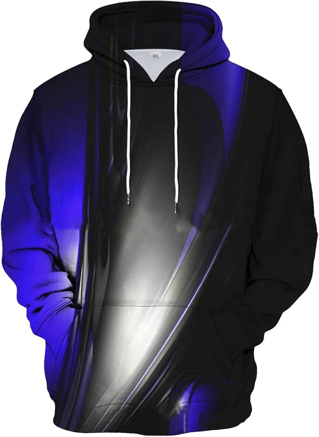 Men's Hoodies 3D Print Pullover Hooded Sweatshirt With Pockets XXL, 6XL